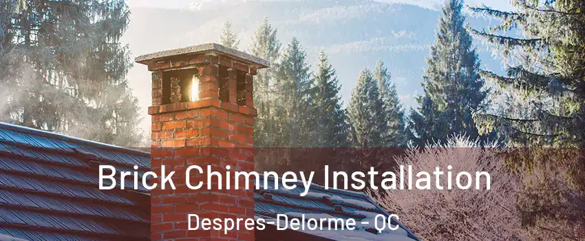  Brick Chimney Installation Despres-Delorme - QC