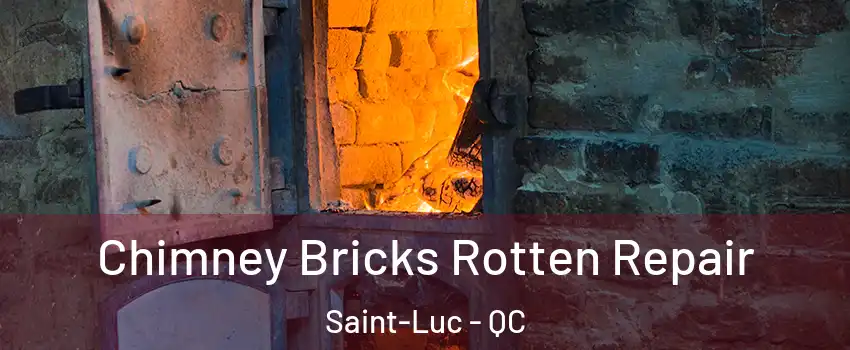  Chimney Bricks Rotten Repair Saint-Luc - QC