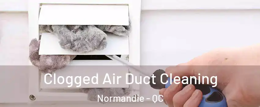  Clogged Air Duct Cleaning Normandie - QC