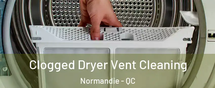  Clogged Dryer Vent Cleaning Normandie - QC