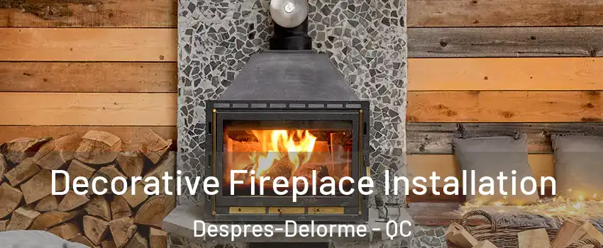 Decorative Fireplace Installation Despres-Delorme - QC