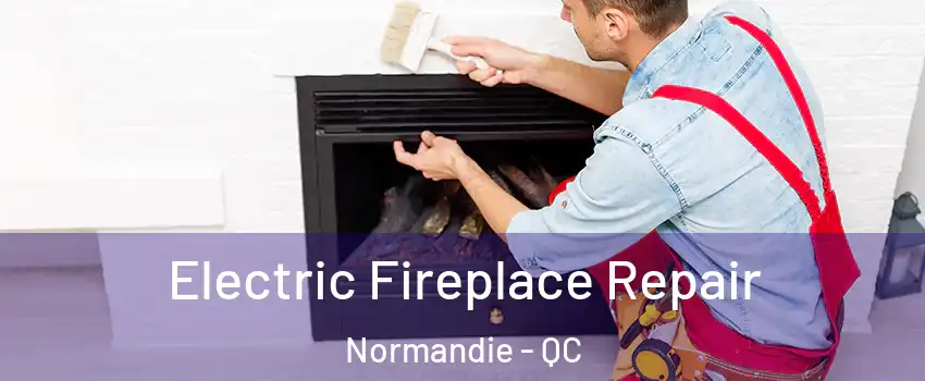  Electric Fireplace Repair Normandie - QC