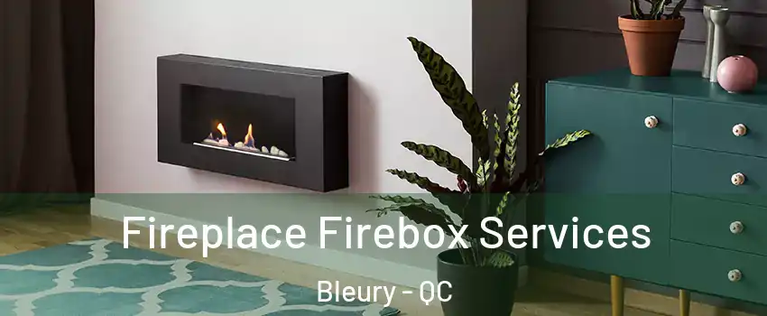  Fireplace Firebox Services Bleury - QC