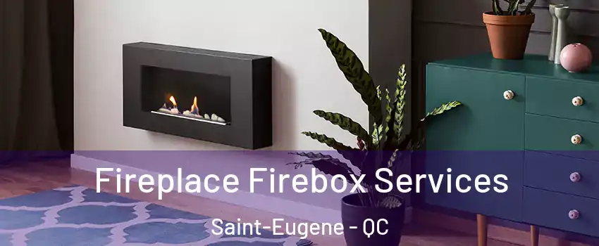  Fireplace Firebox Services Saint-Eugene - QC