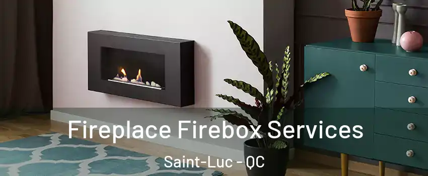  Fireplace Firebox Services Saint-Luc - QC