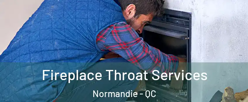  Fireplace Throat Services Normandie - QC