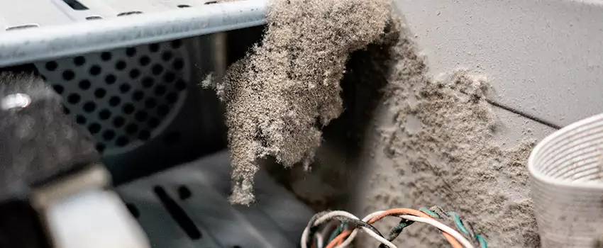 Clogged Dryer Vent Lint Cleaning in Normandie, Quebec