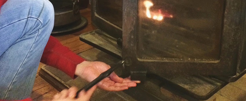 Gas Fireplace Inspection in Normandie, Quebec