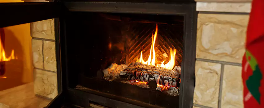 Gas Fireplace Ember Bed Design Services in Normandie, Quebec