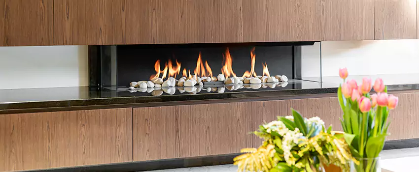 Outdoor Modern Fireplace Renovation Services in Normandie, QC