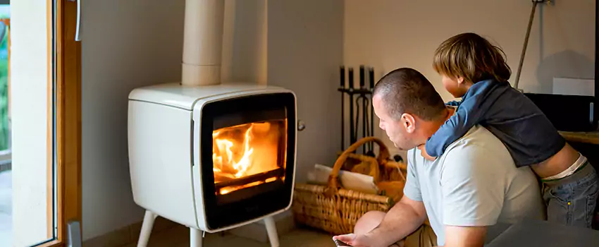 Morso Cast Iron Fireplace Insert Installation in Normandie, QC