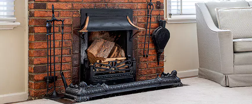 Vintage-style Fireplace Redesign in Normandie, Quebec