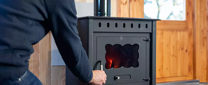 Pellet Stove Chimney Pipe Installation in Normandie, QC