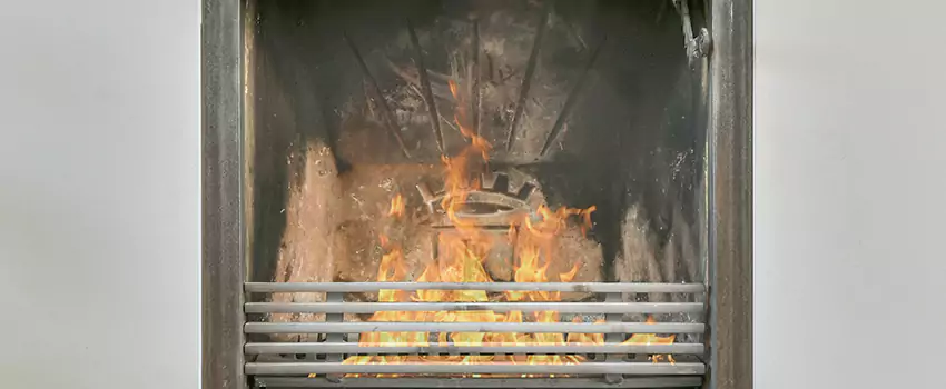 Travis Industries Linear Gas Fireplace Installation in Normandie, Quebec
