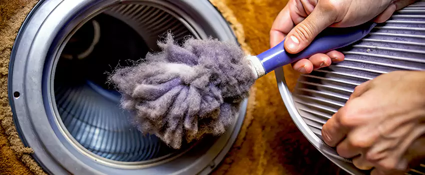 Signs Of A Clogged Dryer Lint Trap in Normandie, Quebec