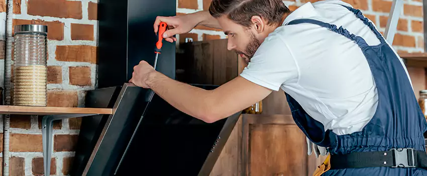 Old Rusted Metal Fireplace Repair And Replacement in Bleury, QC