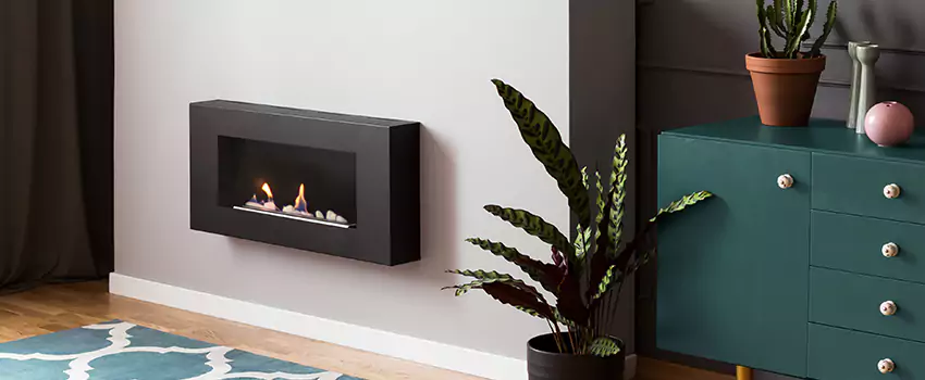 Ortal Island Fireplace Installation in Normandie, Quebec