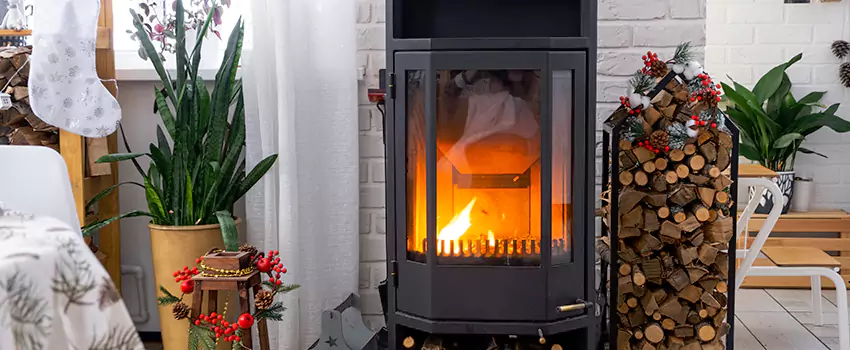 Thelin Hearth Products Direct Vent Gas Stove Fireplace Inspection in Normandie, QC