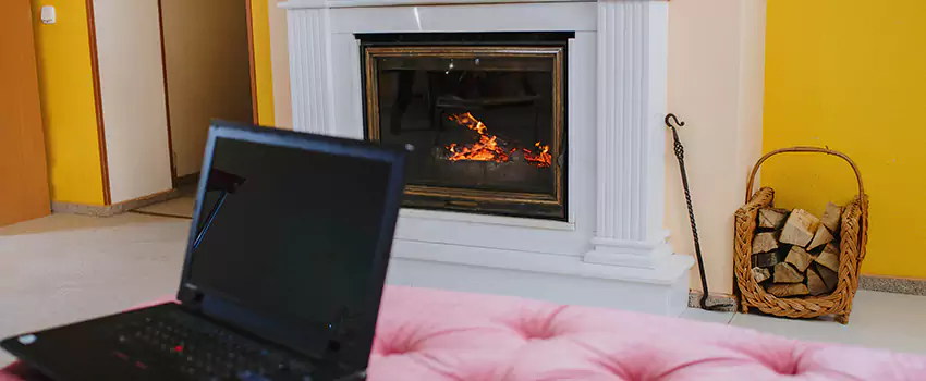 Valor Outdoor Gas Fireplace in Normandie, Quebec
