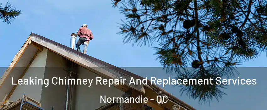  Leaking Chimney Repair And Replacement Services Normandie - QC