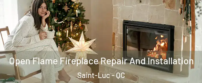 Open Flame Fireplace Repair And Installation Saint-Luc - QC