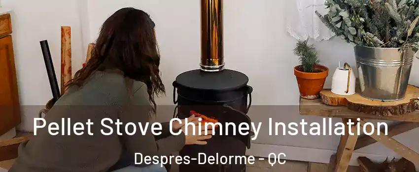  Pellet Stove Chimney Installation Despres-Delorme - QC