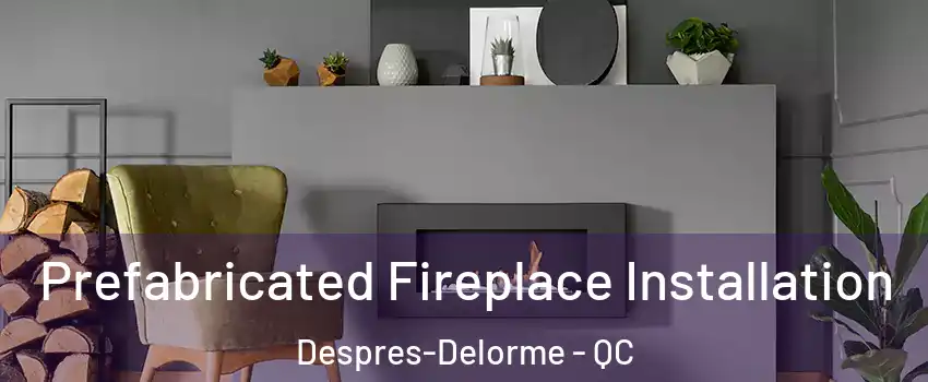  Prefabricated Fireplace Installation Despres-Delorme - QC
