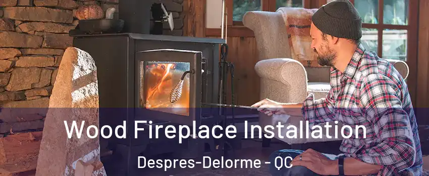  Wood Fireplace Installation Despres-Delorme - QC